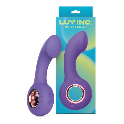 Luv Inc. Arched Ring Vibrator Purple