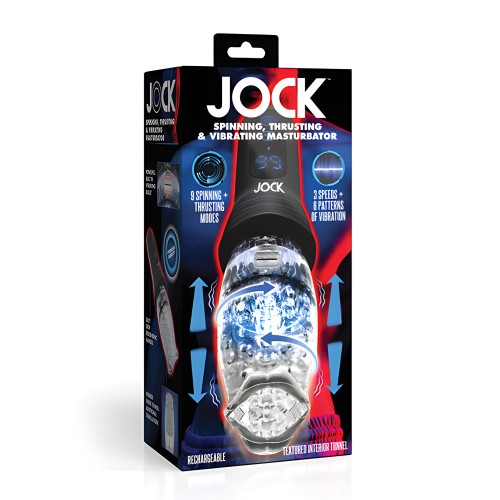 Masturbador Giratorio y de Empuje Jock de Curve Novelties