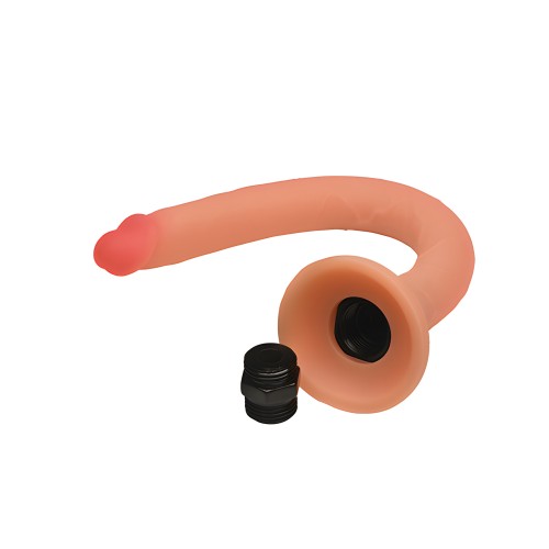 Hosed Silicone Enema Hose - 12" Long