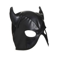 Capucha de Bondage Dungeon Demon con Cuernos