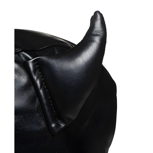 Capucha de Bondage Dungeon Demon con Cuernos