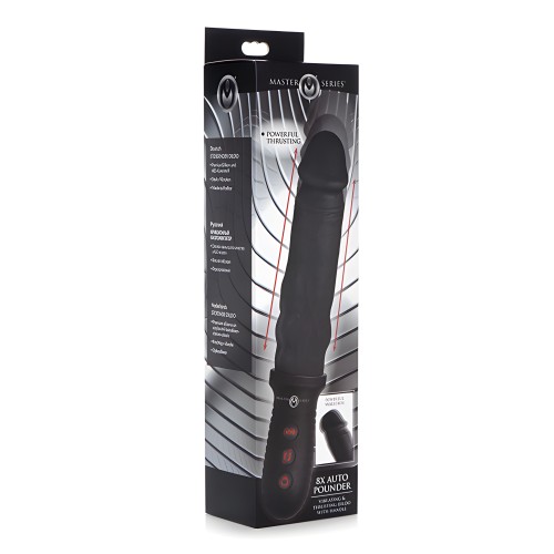 Master Series Dildo Vibrador 8X