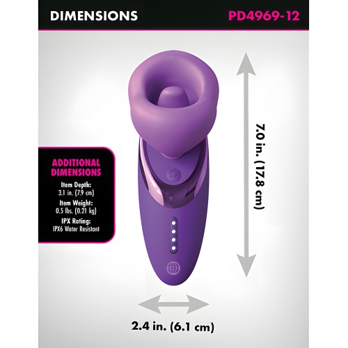 Fantasy para Ella Succionador de Placer - Púrpura