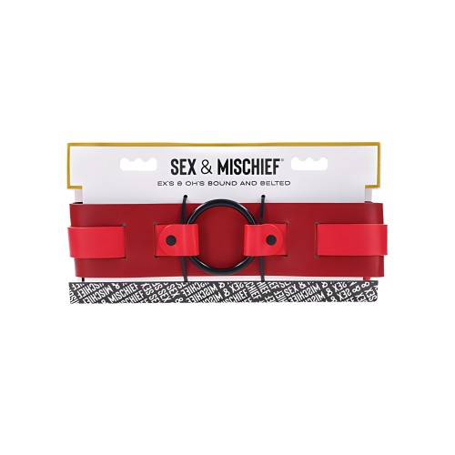 Atado y Cinturón Ex's & Oh's - Bondage