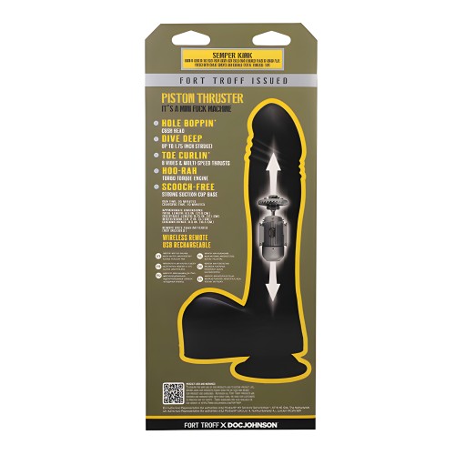 Fort Troff Piston Thruster Mini Máquina de Coito Negra