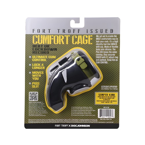 Fort Troff CUMfort Cage - Black