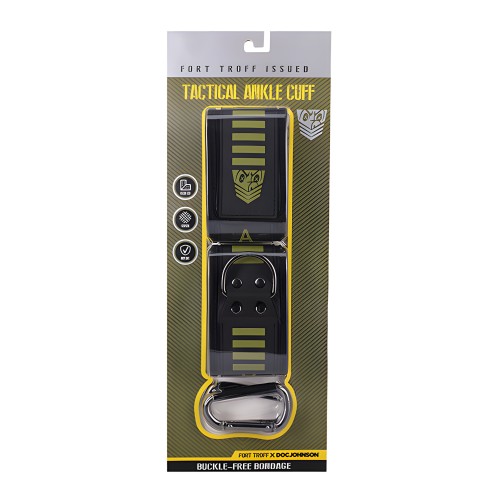 Grilletes Tácticos de Tobillo Fort Troff - Negro/Verde