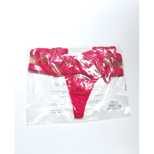 Conjunto de Sujetador de Satén Raelynn