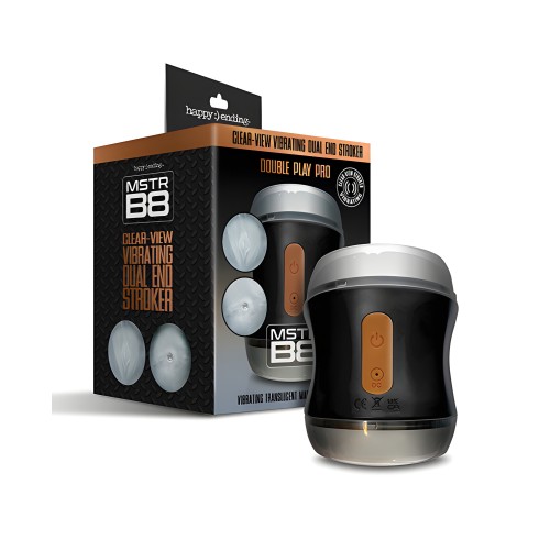 MSTR B8 Doble Extremo Stroker - Vibrador