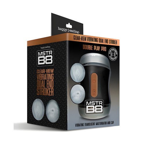 MSTR B8 Doble Extremo Stroker - Vibrador
