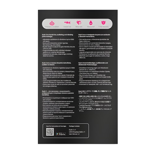 Lovense Gush 2 - Handsfree Masturbator