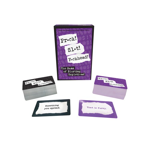 Pr*ck! Sl*t! F*ckhead! - El Juego de las Expletivos