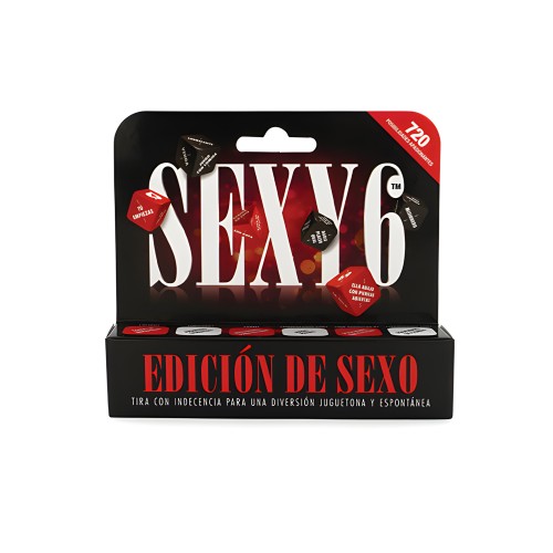 Sexy 6 Dice Game Sex Edition - Spanish Version