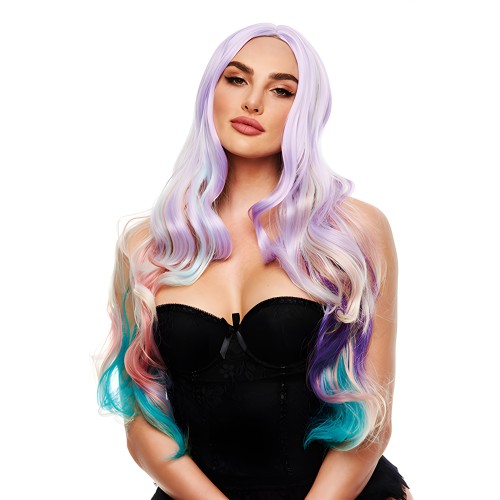 Pleasure Wigs Ella - Pastel Rainbow Wig