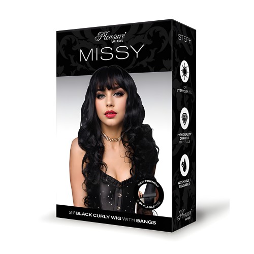 Peluca Missy Negra