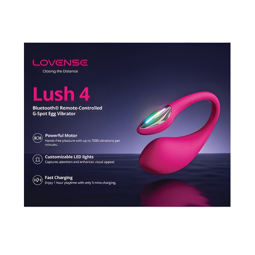 Vibrador G-Spot Bluetooth Lovense Lush 4.0