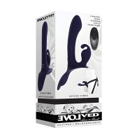 Evolved Giving Vibes Strap-On - Púrpura