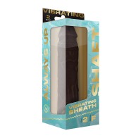 Shaft Flexskin Liquid Silicone 8.8" Capa Vibrante - Caoba