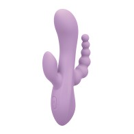 Flex Bend & Hold Triple Rumbler Triple Motor Massager - Purple