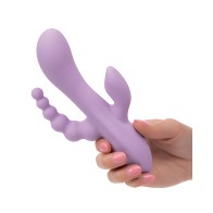 Flex Bend & Hold Triple Rumbler Triple Motor Massager - Purple
