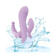 Flex Bend & Hold Triple Rumbler Triple Motor Massager - Purple