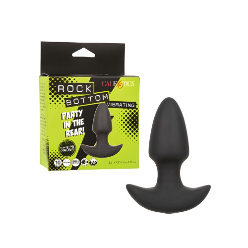 Rock Bottom Thrusting Anal Probe - Black