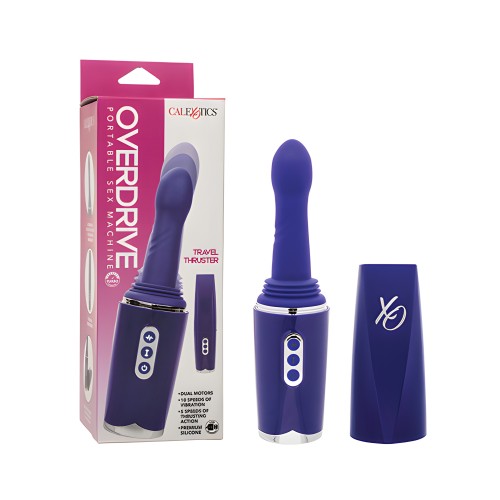 Overdrive Travel Thruster Portable Sex Machine - Purple