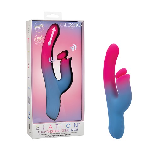 Elation Estimulador Dual de Impulso - Azul/Rosa