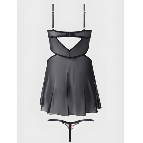 Conjunto Babydoll de Encaje Nova