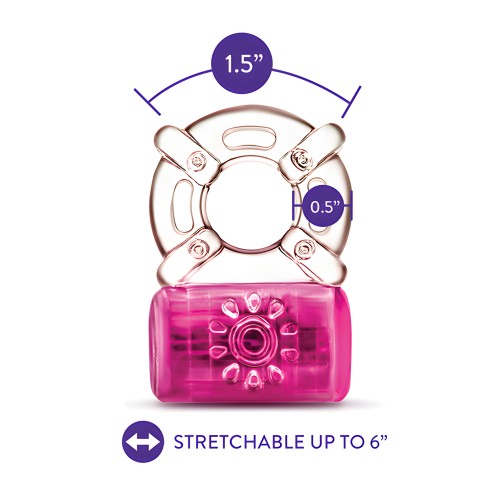 Blush Play With Me - Pleaser Rechargeable C-Ring - Pink