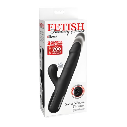 Fetish Fantasy Series Sonix Silicone Thruster - Black