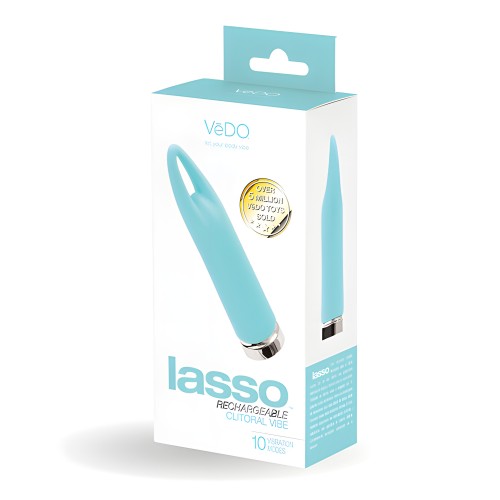 VeDO Lasso Bullet Vibe - Turquoise | Rechargeable & Waterproof