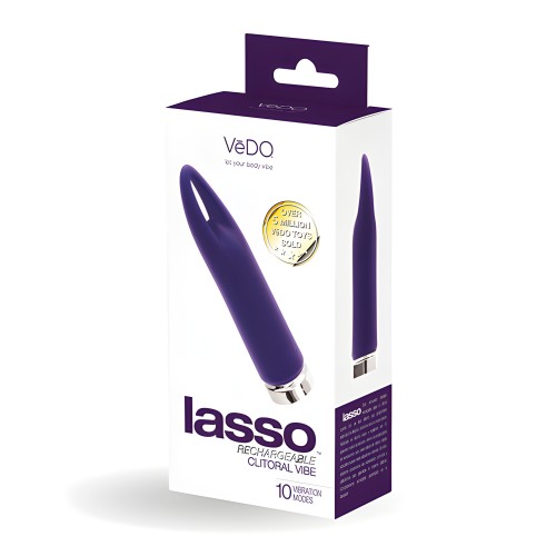 VeDO Lasso Rechargeable Bullet Vibe - Purple