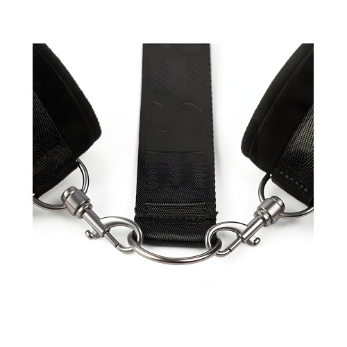 Sei Mio Kit de Restricción Ajustable para Cuello y Muñecas - Negro