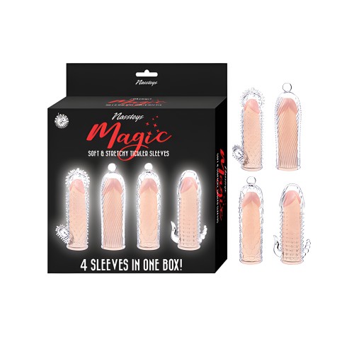 Magic Soft & Stretchy Tickler Sleeves - Clear