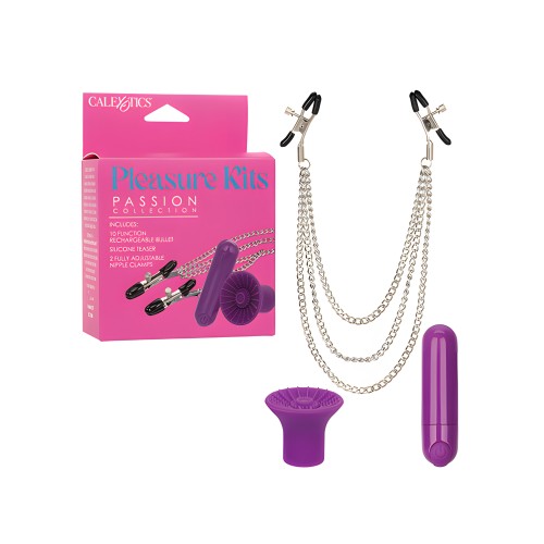 Colección de Pasión de Kits de Placer - Morado