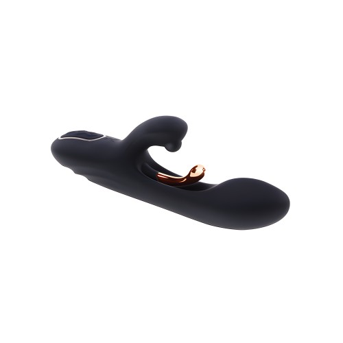 Playboy Pleasure Aureus Dual G-Spot Vibrator - Black