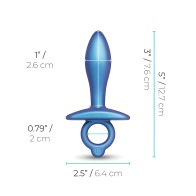 b-Vibe Slide Plug Anal de Silicona