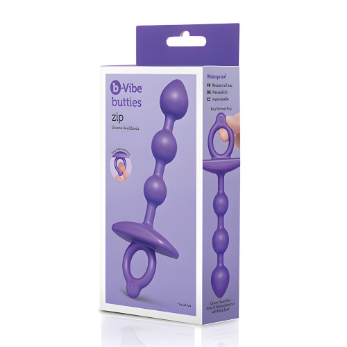 Perlas Anales de Silicona b-Vibe Zip