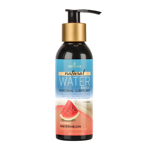 Sensuva Water Based Lubricant Watermelon 4oz