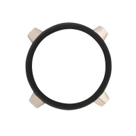 Rebel Anillo para el Pene con Estrellas - Negro