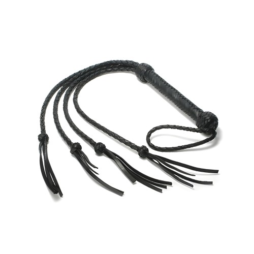Whip de Cuero Strict de Cuatro Lazos