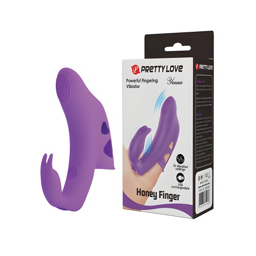 Pretty Love Yenna Dual Finger Vibe Purple