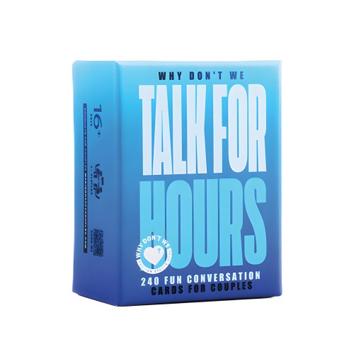 Talk For Hours - 240 Conversation Cards for Couples