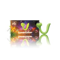Vibrador Curvable Lunar Licker - Verde Neón