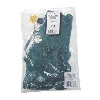 Teddy de Encaje Aerin con Cadena Removible - Verde M/L