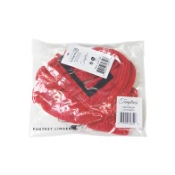 Teddy con Cremallera Temptress Calliope - Coral 3X/4X