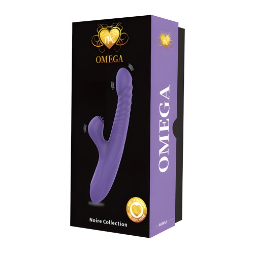 Omega Multi Function Warming Head Rabbit Vibe - Purple