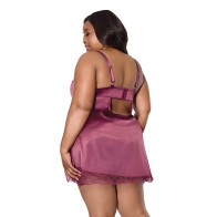 Quimono de Encaje con Copas de Aro - Coquette