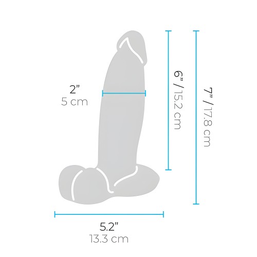 b-Vibe Slipskin 7" Girthy